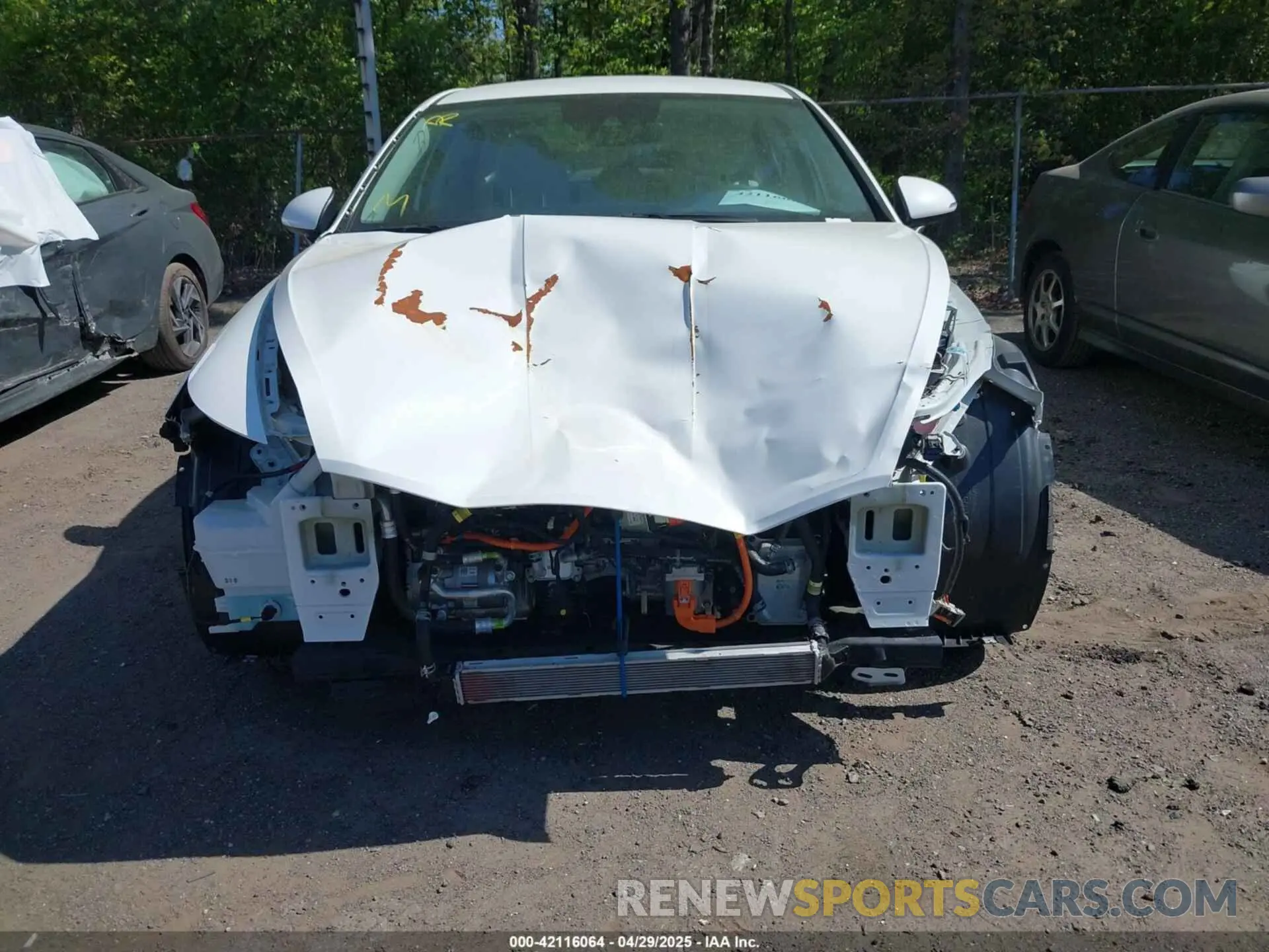 12 Photograph of a damaged car KMHL34JJ7PA078228 HYUNDAI SONATA HYBRID 2023