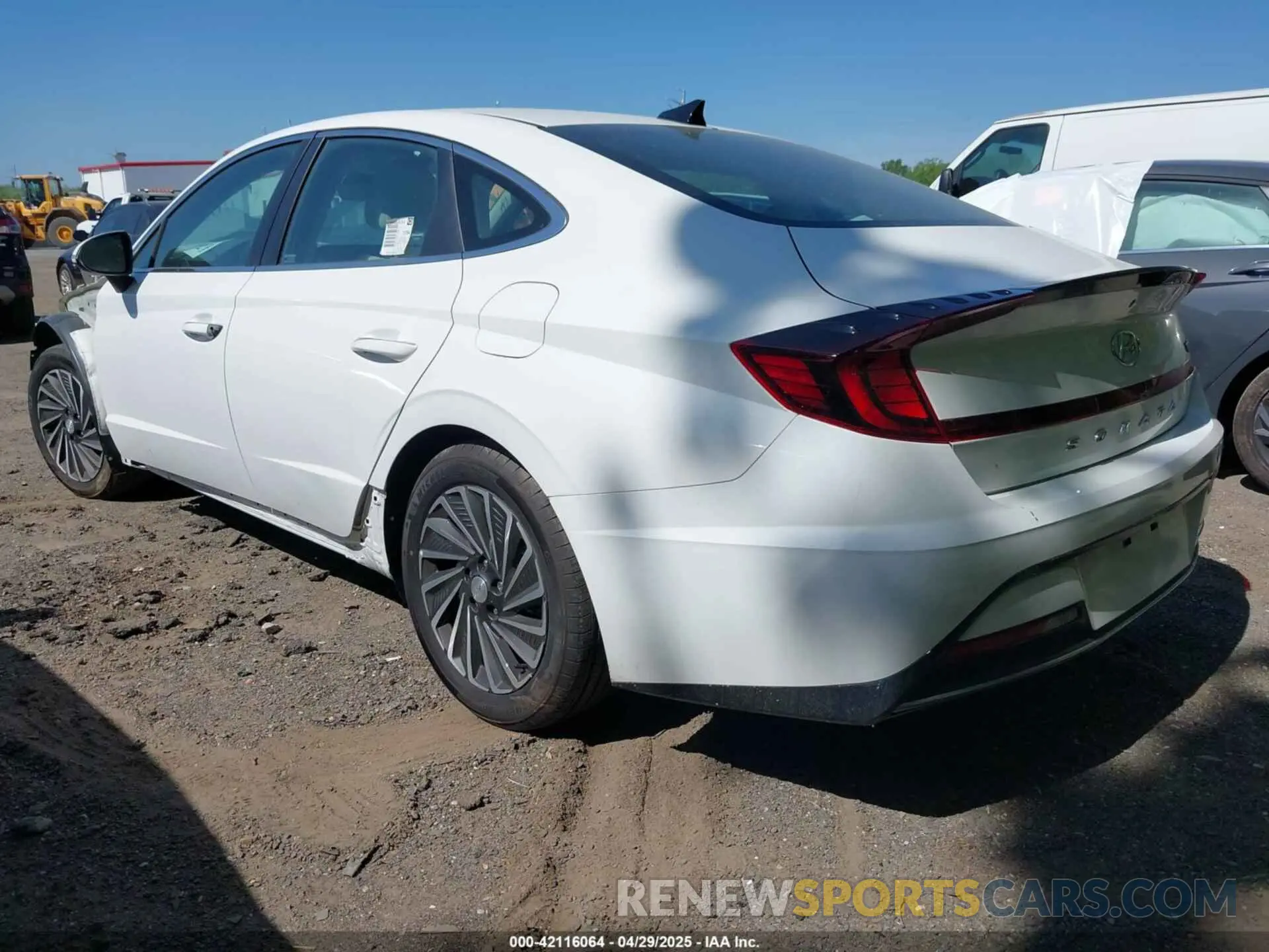 3 Photograph of a damaged car KMHL34JJ7PA078228 HYUNDAI SONATA HYBRID 2023