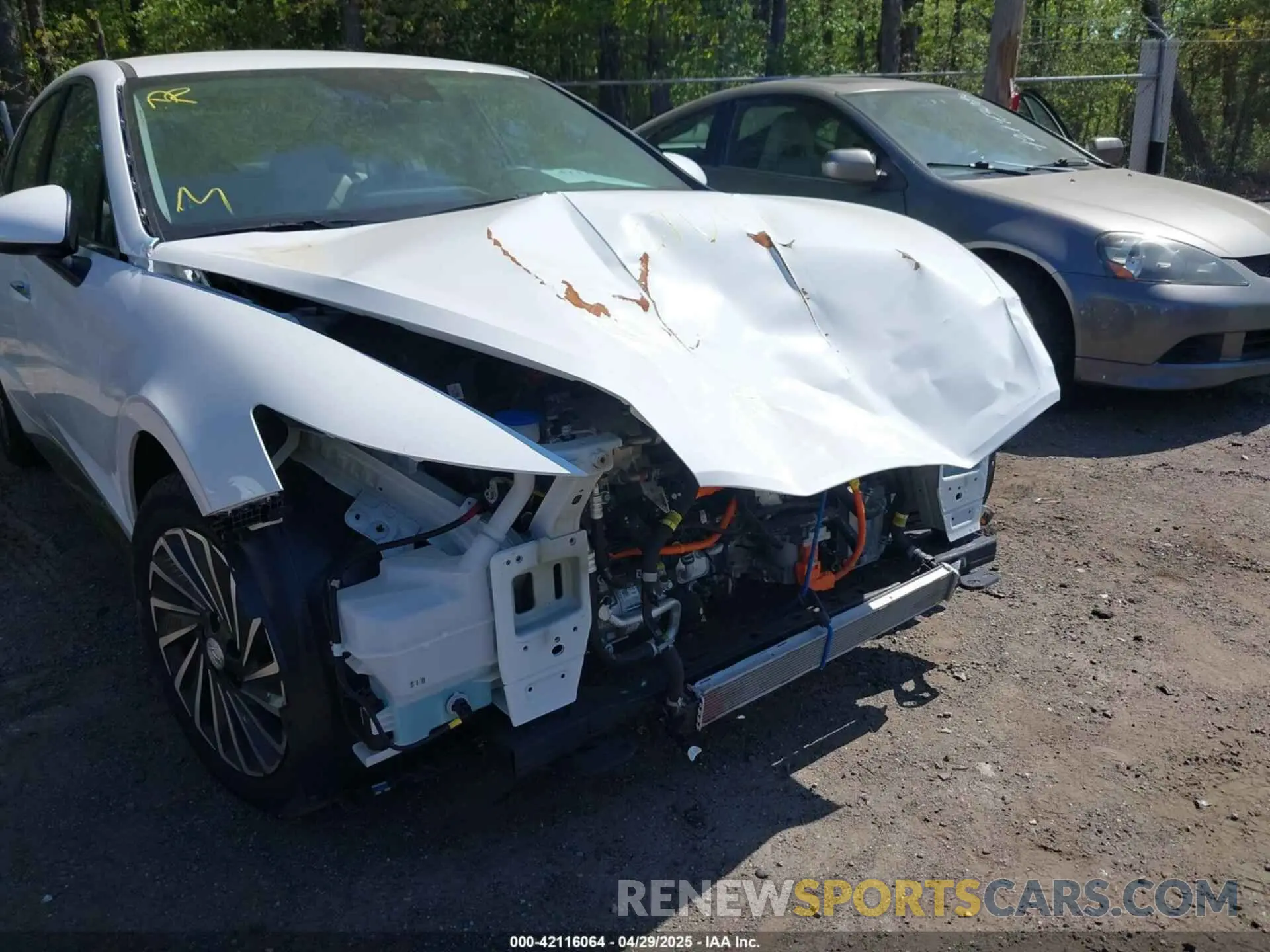 6 Photograph of a damaged car KMHL34JJ7PA078228 HYUNDAI SONATA HYBRID 2023