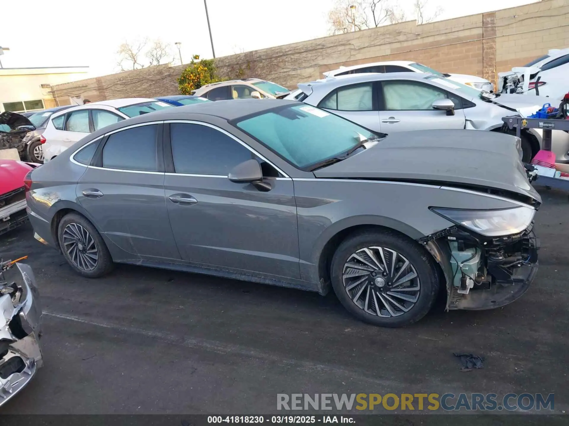 13 Photograph of a damaged car KMHL34JJ8PA058988 HYUNDAI SONATA HYBRID 2023
