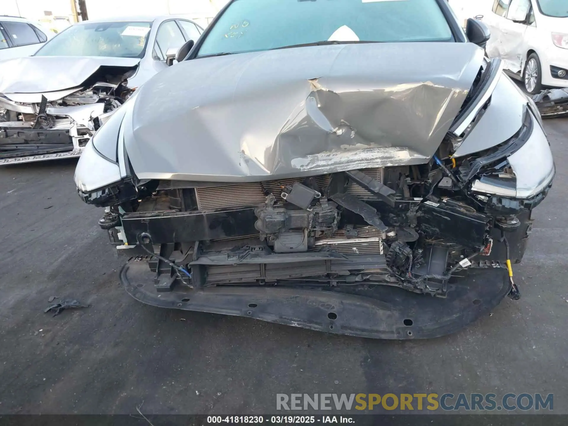 6 Photograph of a damaged car KMHL34JJ8PA058988 HYUNDAI SONATA HYBRID 2023