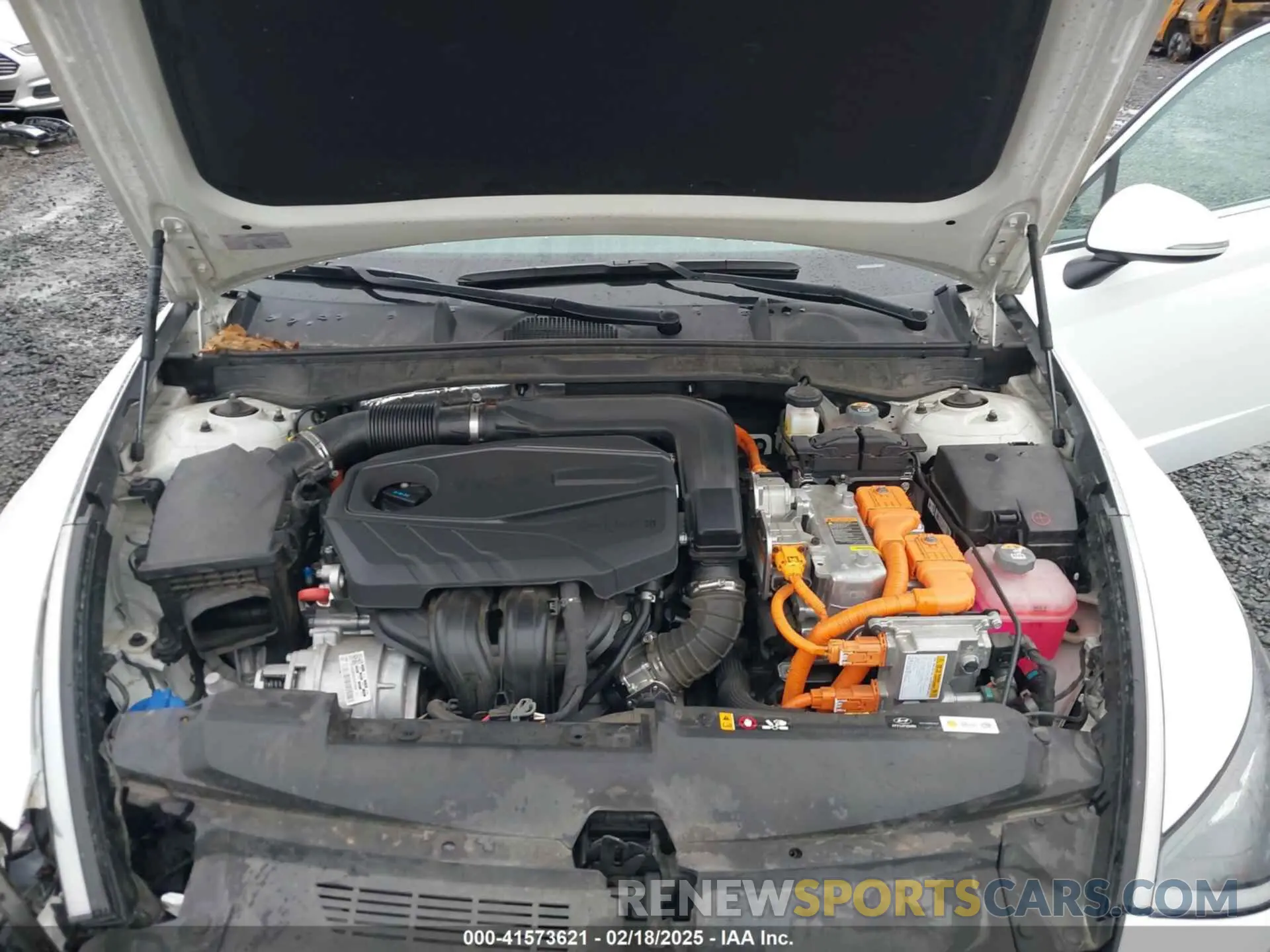 10 Фотография поврежденного автомобиля KMHL34JJXPA054067 HYUNDAI SONATA HYBRID 2023