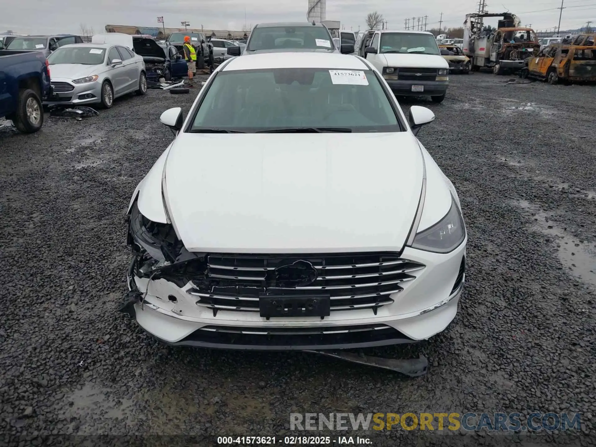 12 Фотография поврежденного автомобиля KMHL34JJXPA054067 HYUNDAI SONATA HYBRID 2023