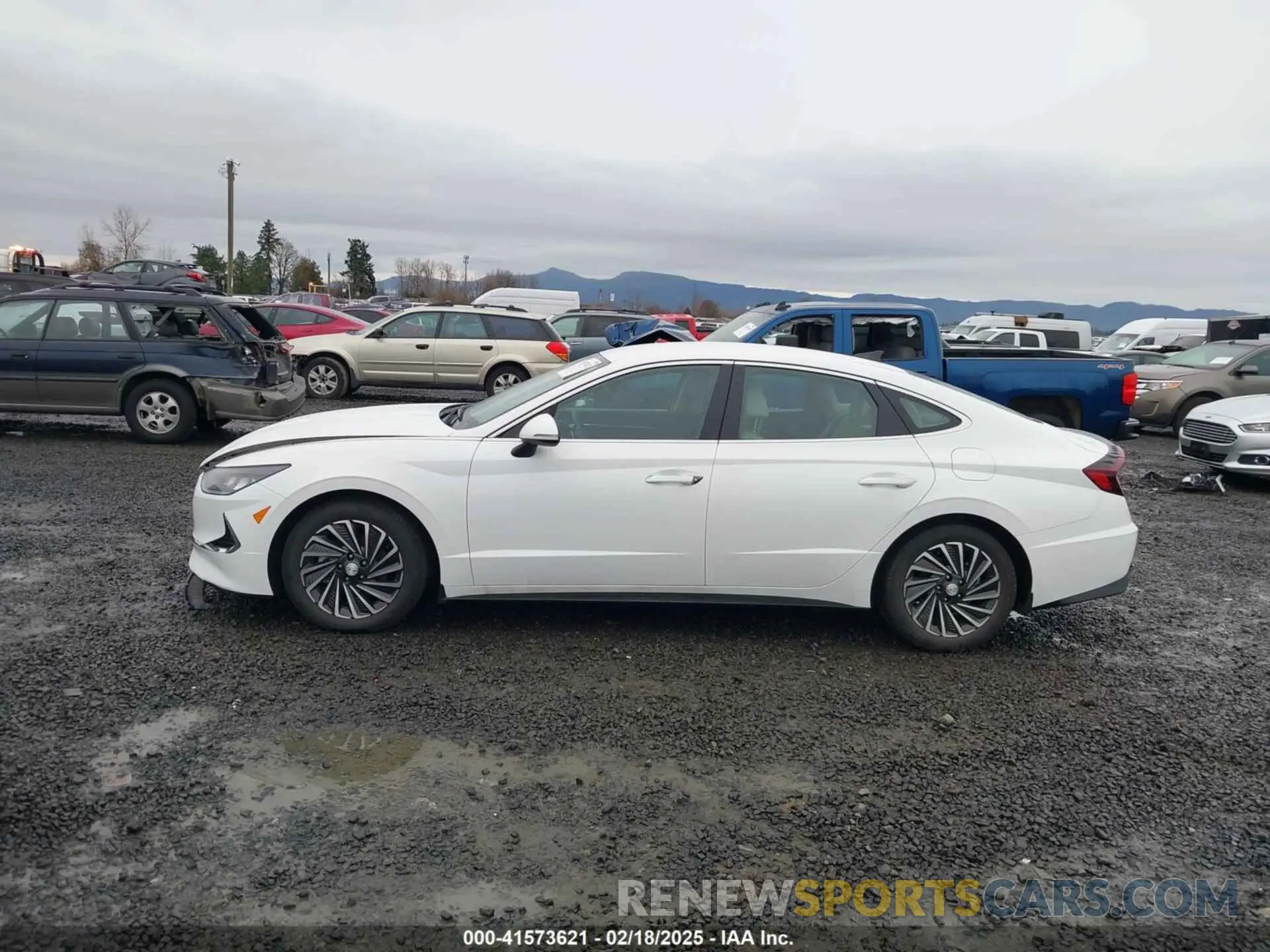 14 Фотография поврежденного автомобиля KMHL34JJXPA054067 HYUNDAI SONATA HYBRID 2023