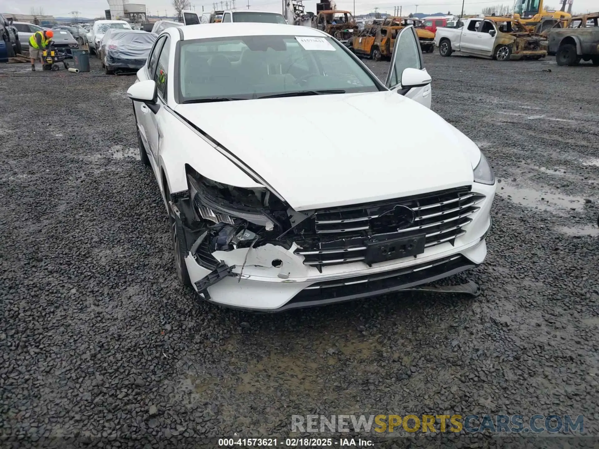6 Фотография поврежденного автомобиля KMHL34JJXPA054067 HYUNDAI SONATA HYBRID 2023