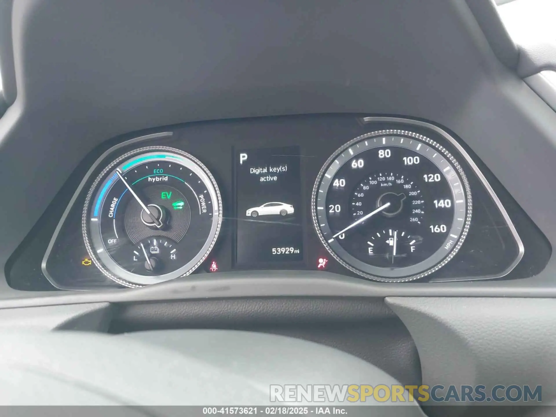 7 Фотография поврежденного автомобиля KMHL34JJXPA054067 HYUNDAI SONATA HYBRID 2023