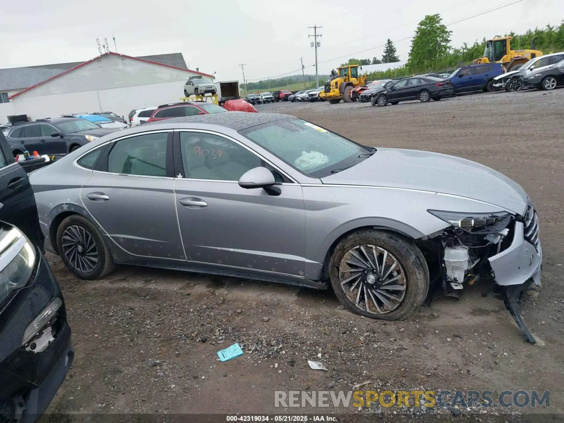 13 Photograph of a damaged car KMHL54JJ4PA076043 HYUNDAI SONATA HYBRID 2023