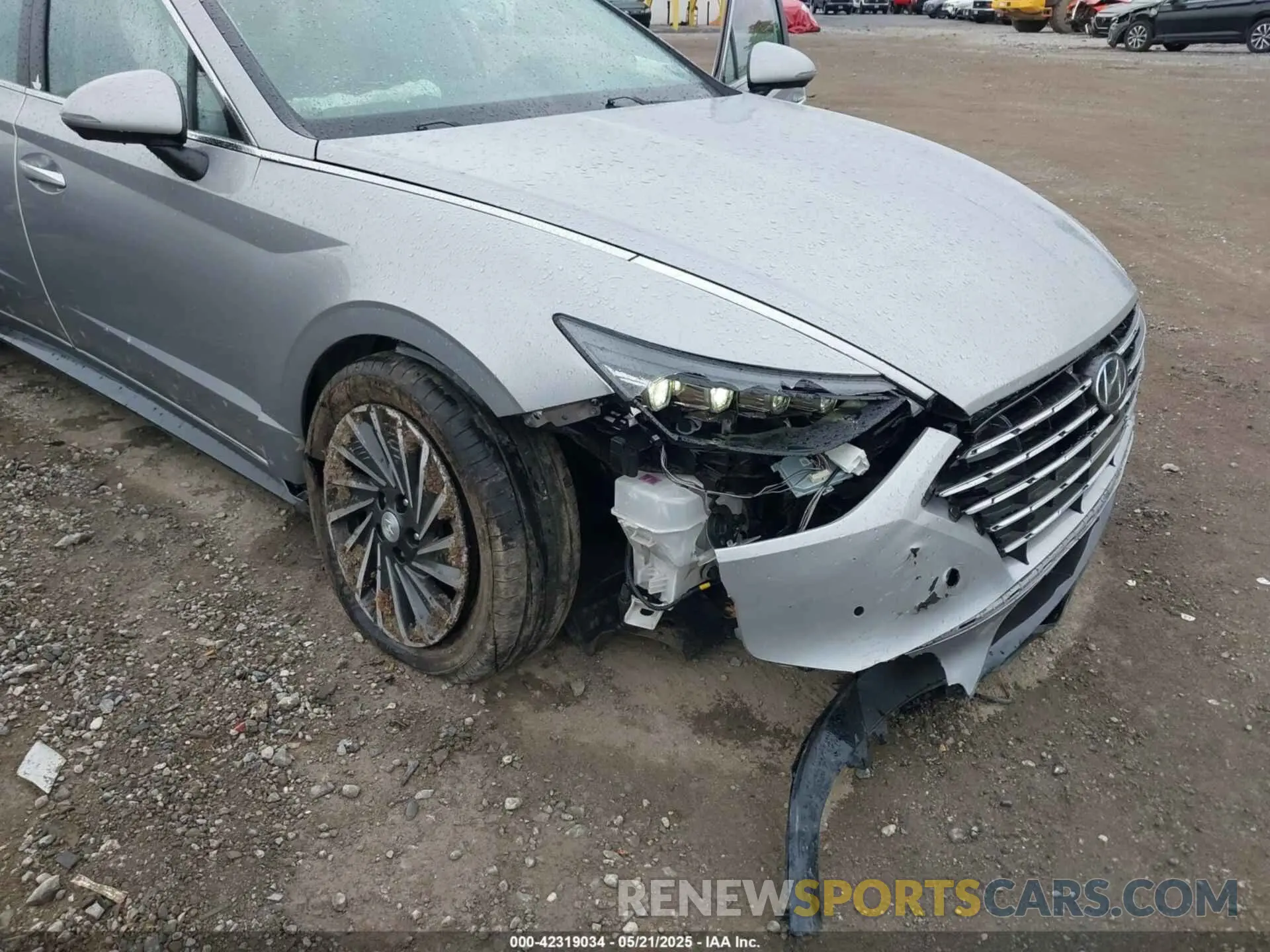 6 Photograph of a damaged car KMHL54JJ4PA076043 HYUNDAI SONATA HYBRID 2023
