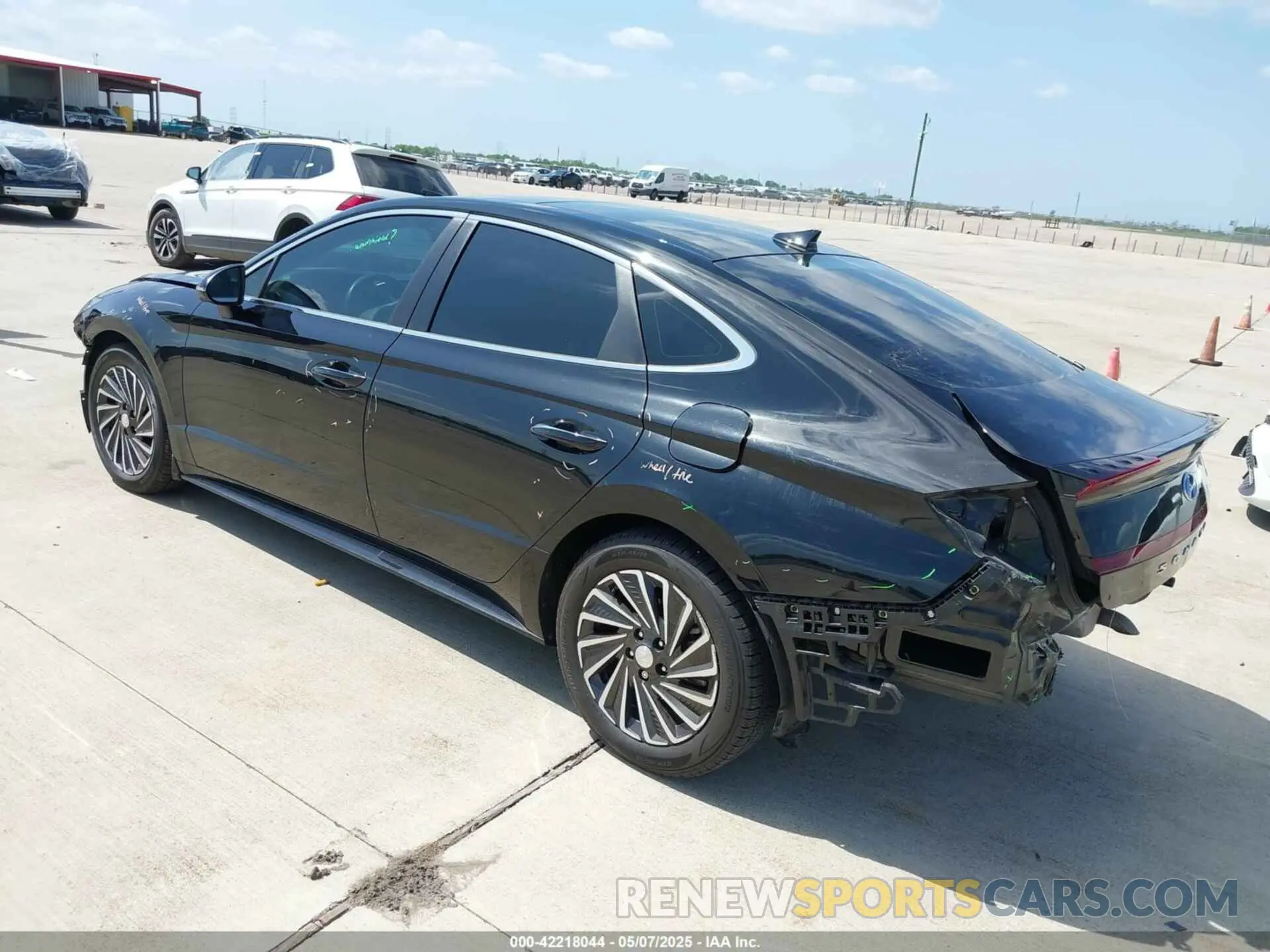 3 Фотография поврежденного автомобиля KMHL54JJ7PA064808 HYUNDAI SONATA HYBRID 2023
