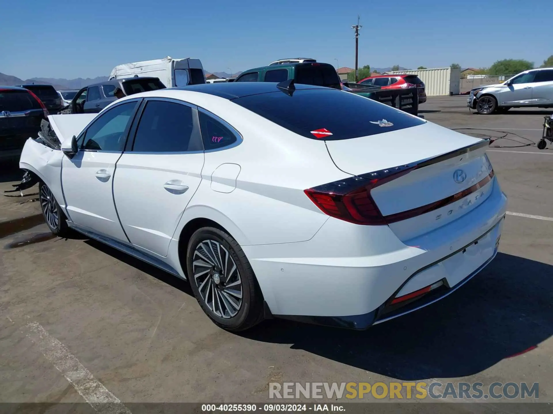 3 Photograph of a damaged car KMHL54JJ8PA059858 HYUNDAI SONATA HYBRID 2023