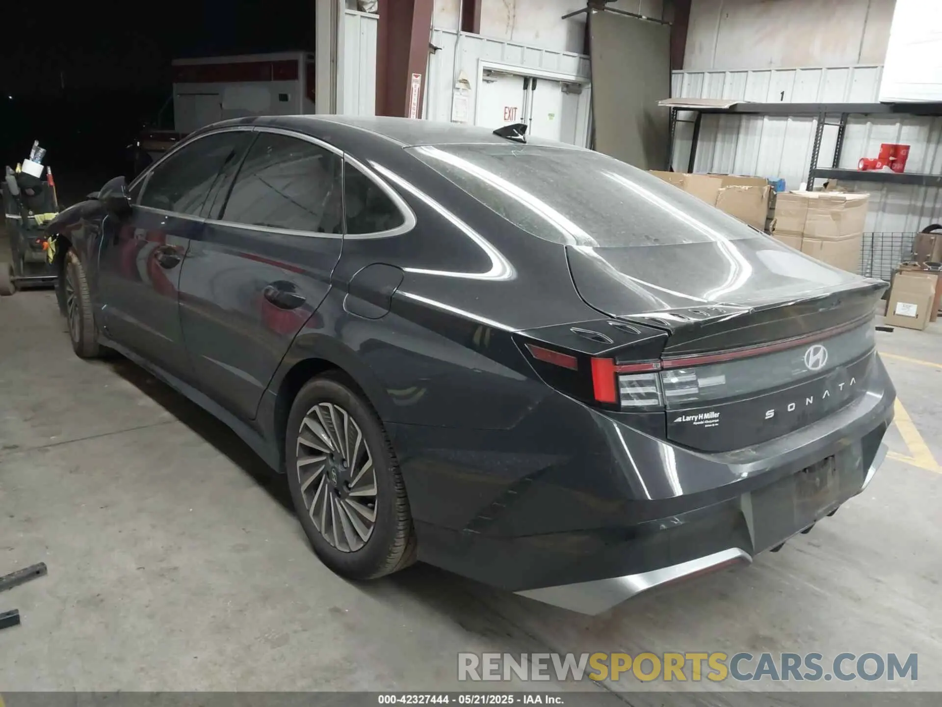 3 Фотография поврежденного автомобиля KMHL34JJ9RA087581 HYUNDAI SONATA HYBRID 2024
