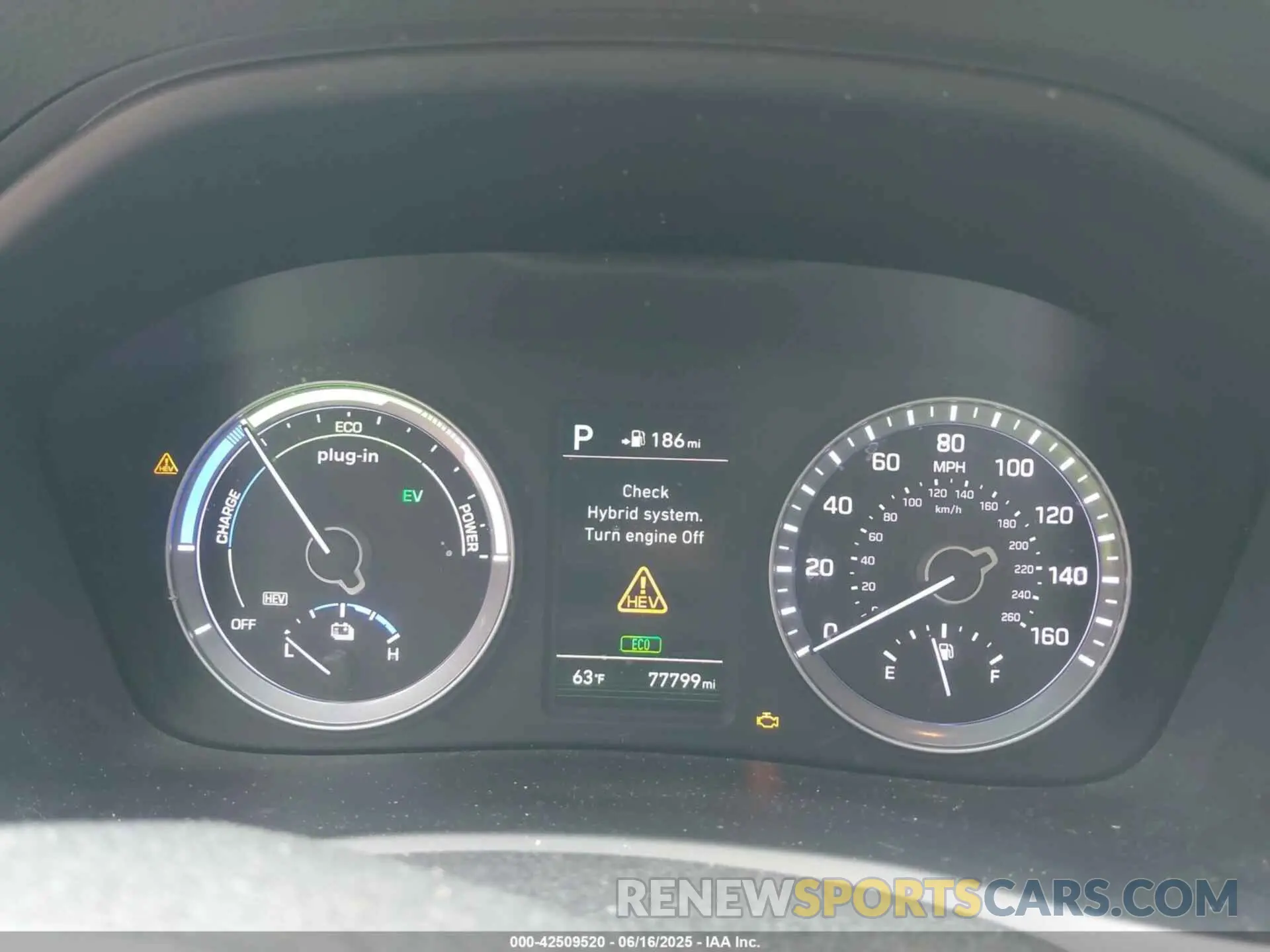7 Photograph of a damaged car KMHE14L22KA093782 HYUNDAI SONATA PLUG-IN HYBRID 2019