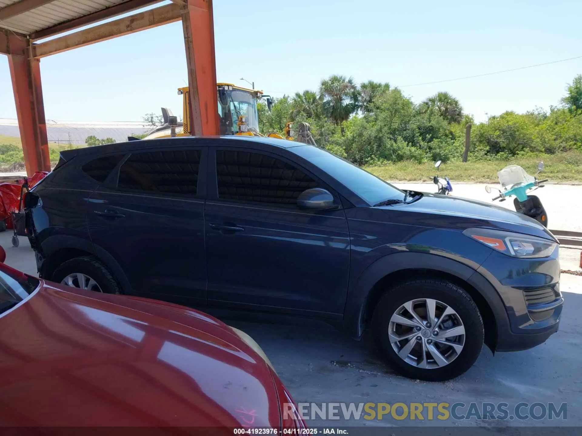 14 Photograph of a damaged car KM8J23A40KU007152 HYUNDAI TUCSON 2019