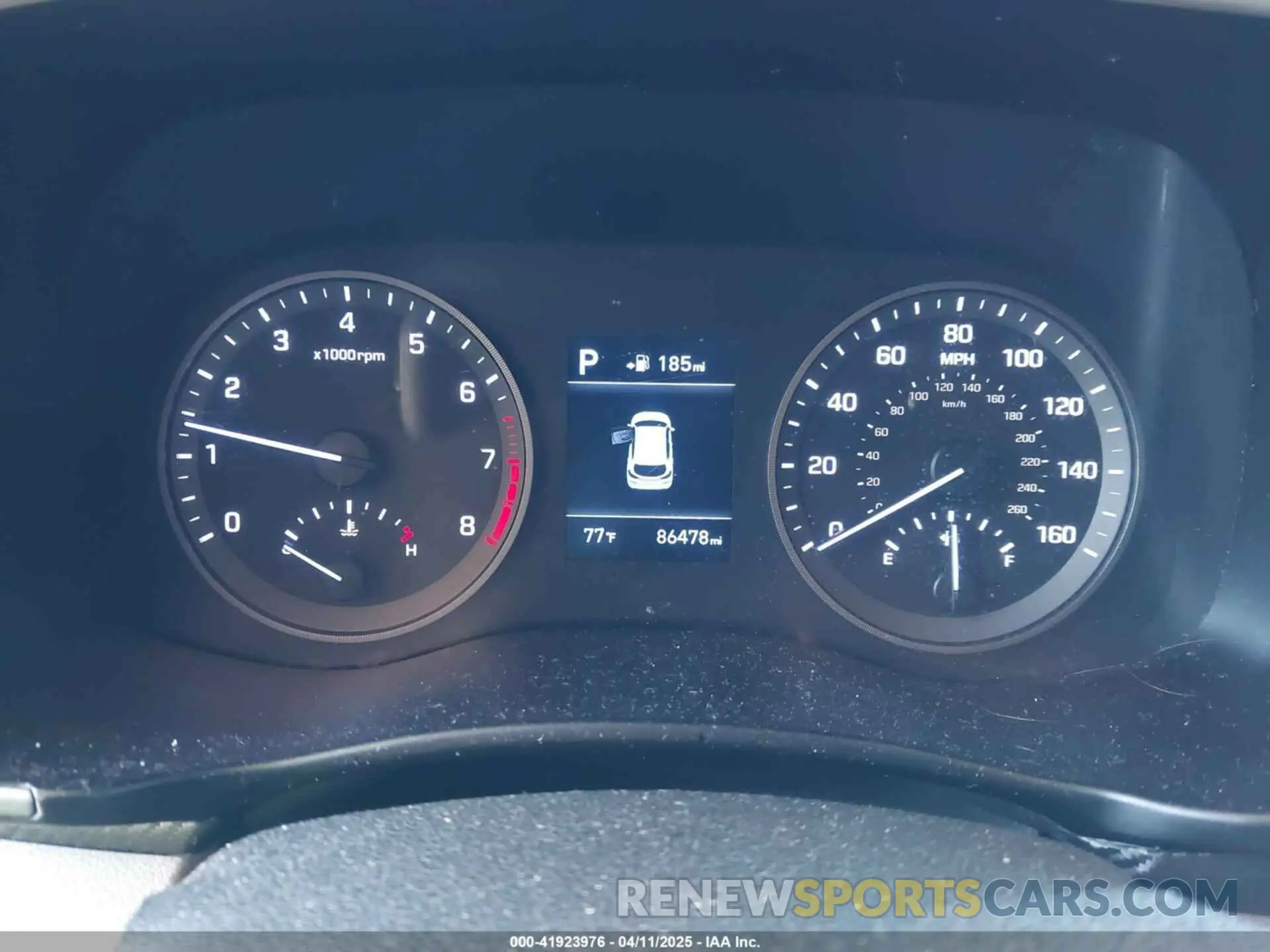 7 Photograph of a damaged car KM8J23A40KU007152 HYUNDAI TUCSON 2019