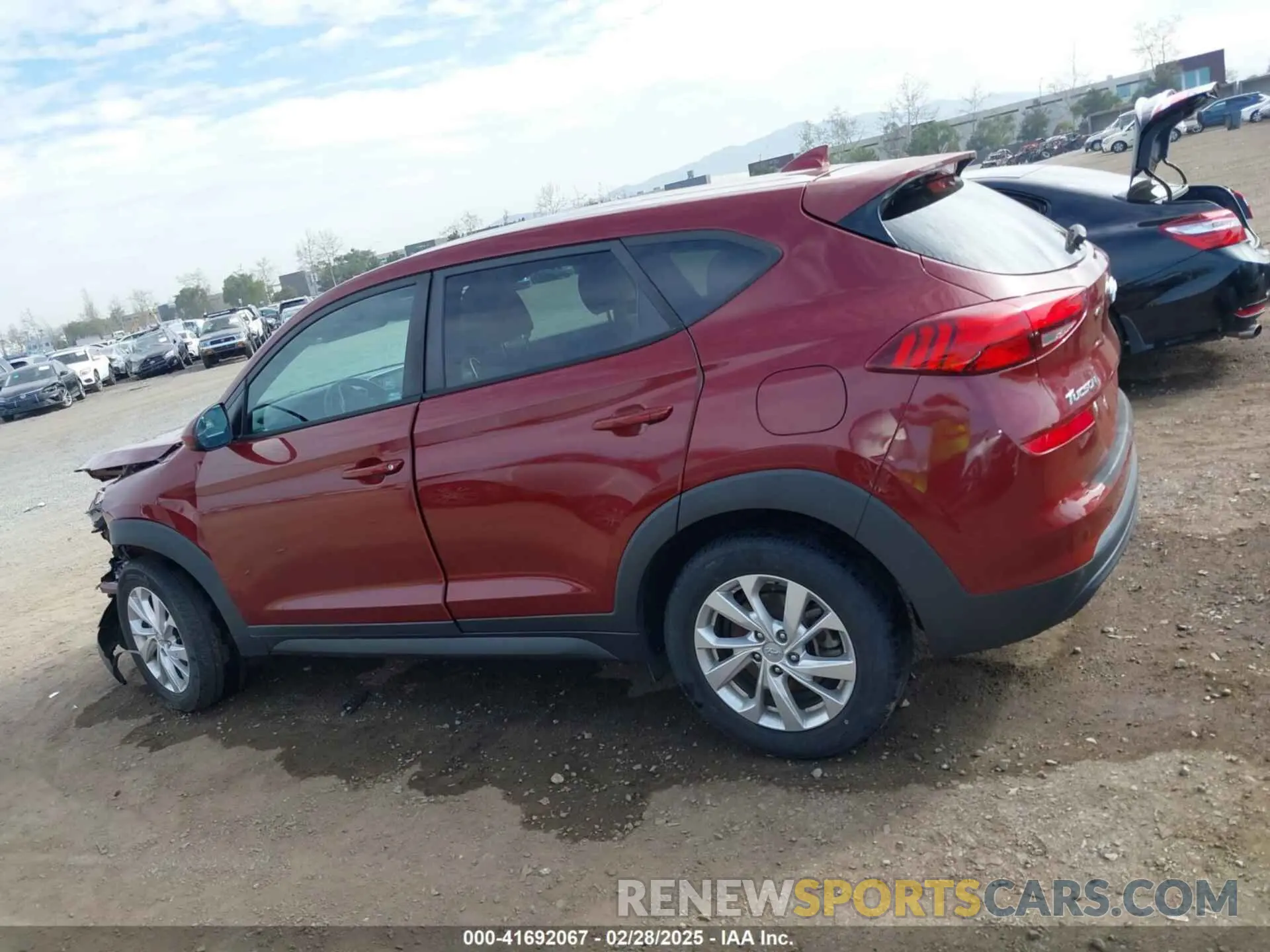 14 Photograph of a damaged car KM8J23A40KU046257 HYUNDAI TUCSON 2019