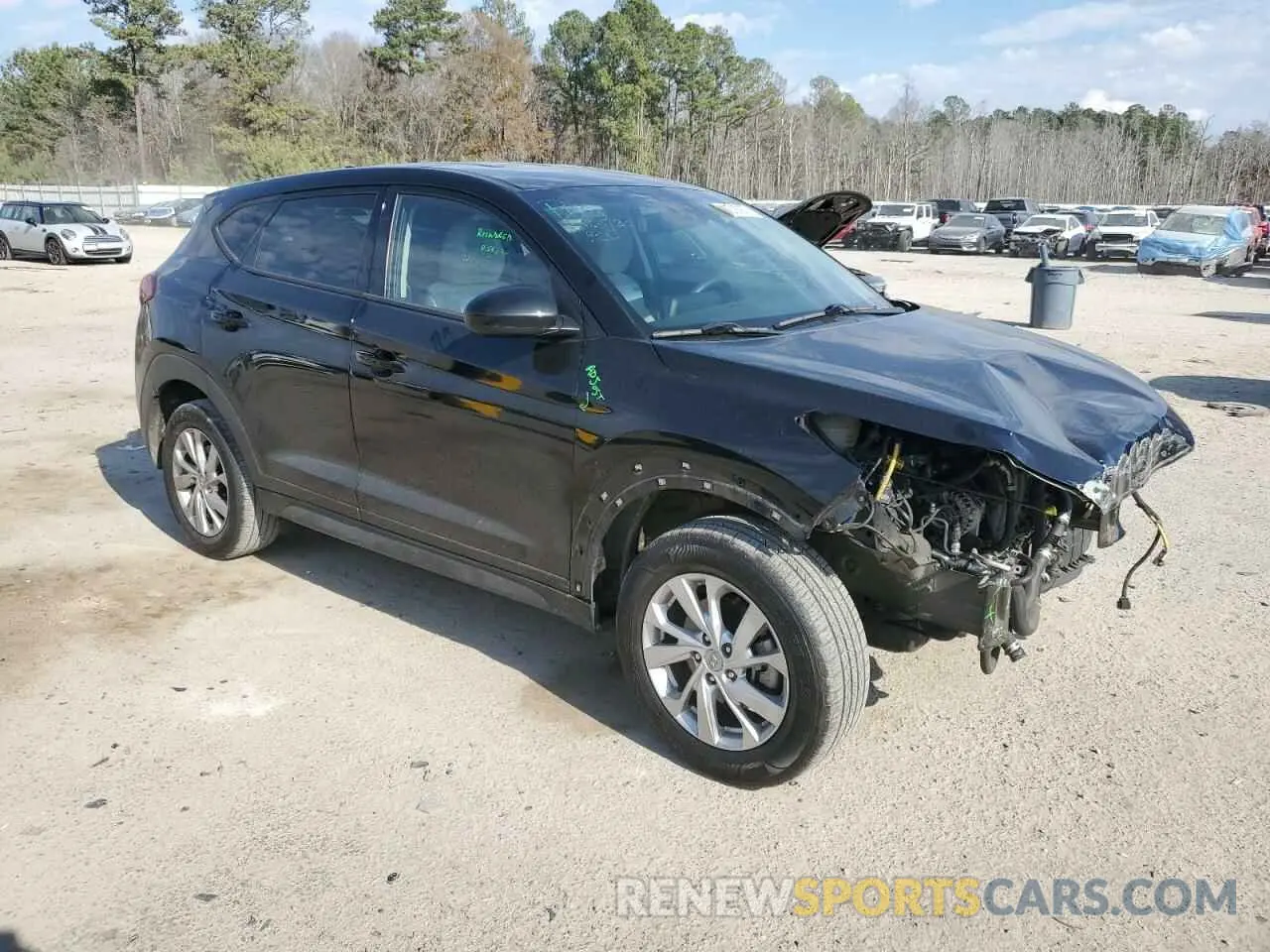 4 Photograph of a damaged car KM8J23A40KU051653 HYUNDAI TUCSON 2019