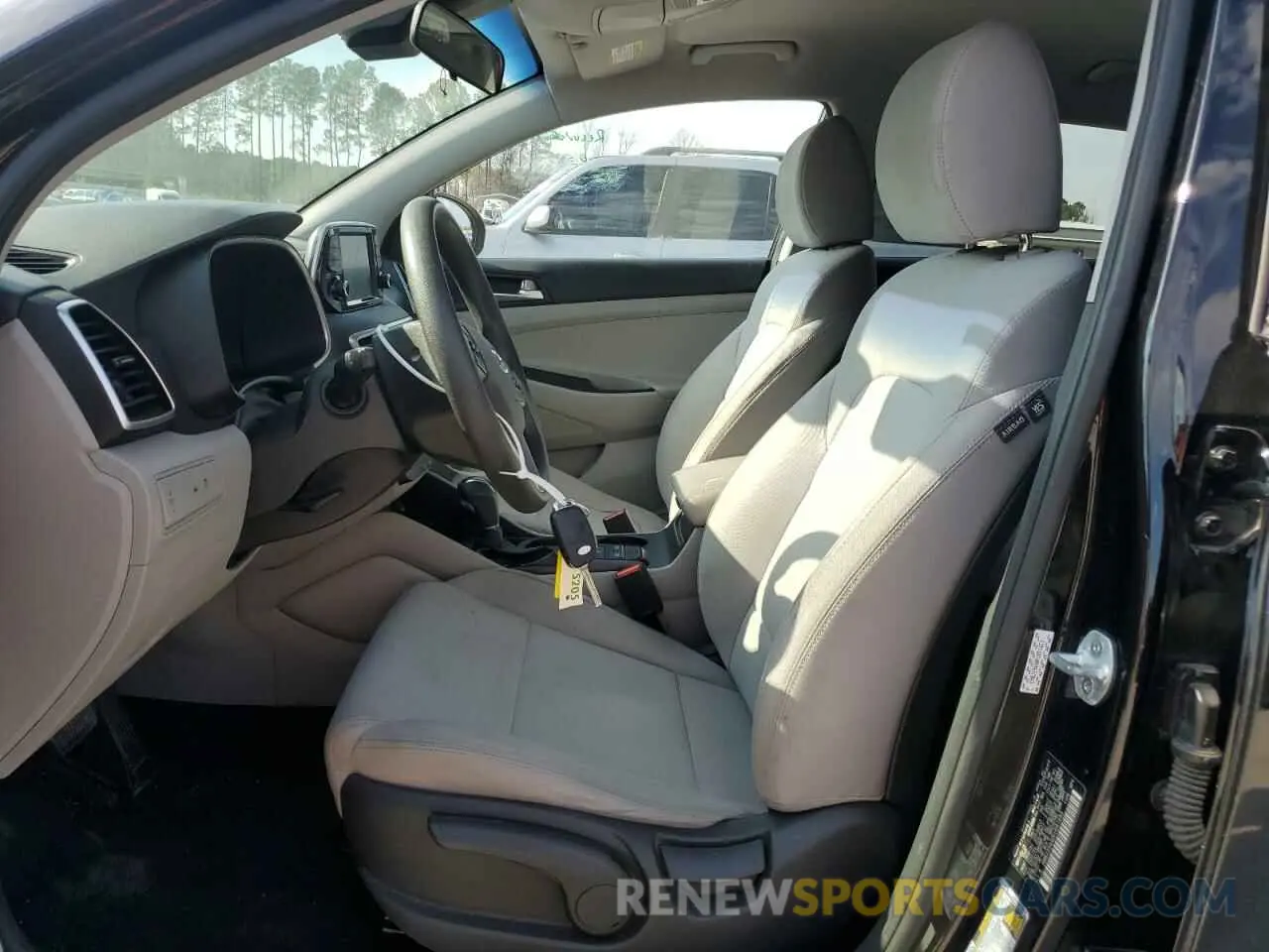 7 Photograph of a damaged car KM8J23A40KU051653 HYUNDAI TUCSON 2019