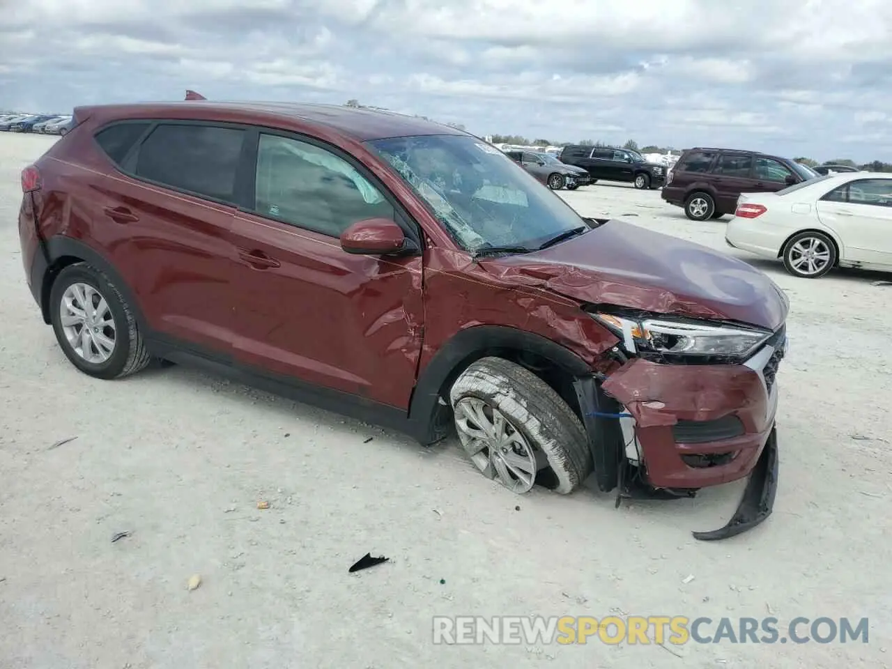 4 Photograph of a damaged car KM8J23A40KU065228 HYUNDAI TUCSON 2019