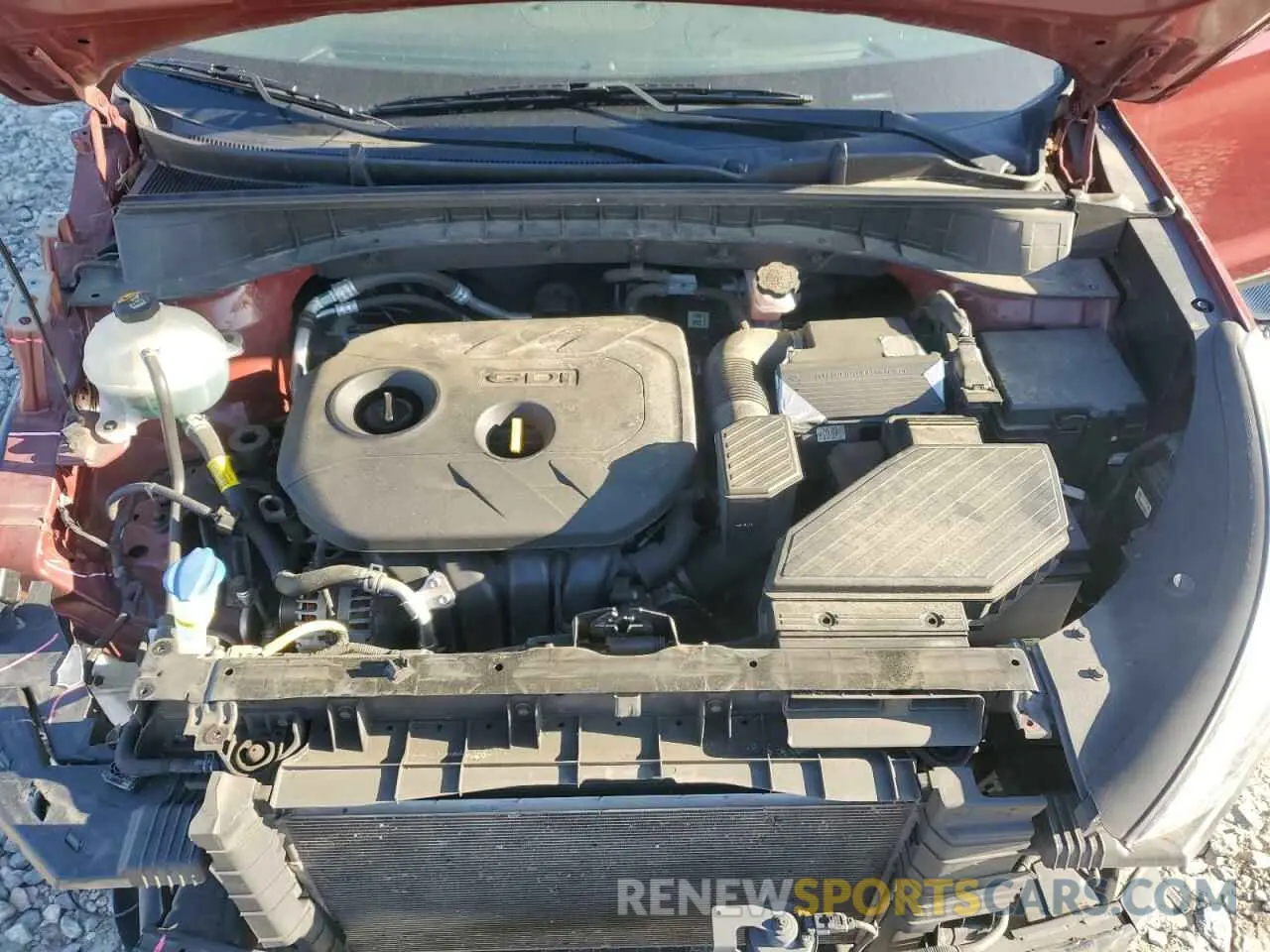11 Photograph of a damaged car KM8J23A40KU886720 HYUNDAI TUCSON 2019