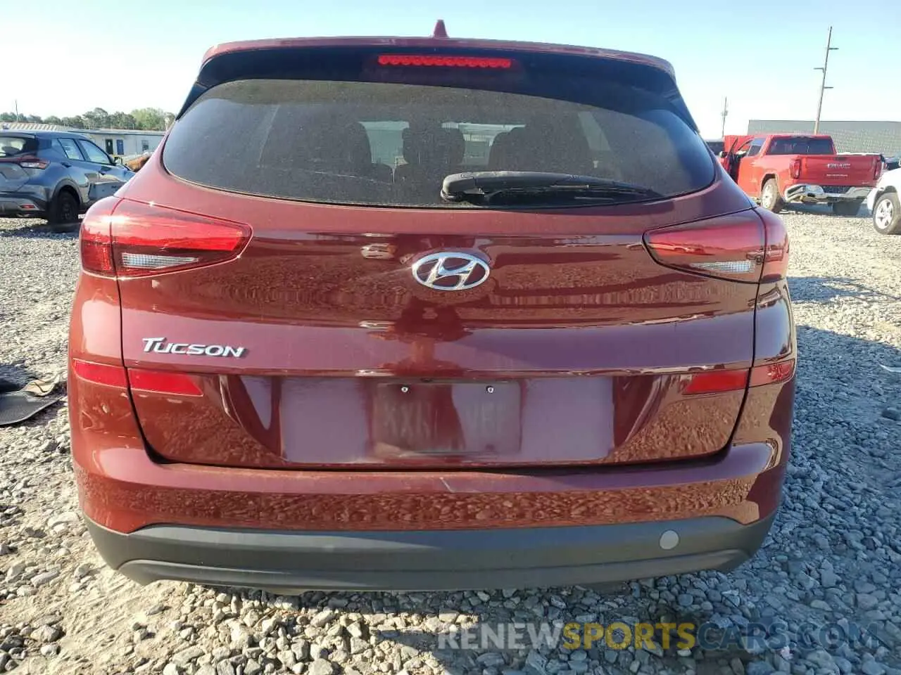 6 Photograph of a damaged car KM8J23A40KU886720 HYUNDAI TUCSON 2019