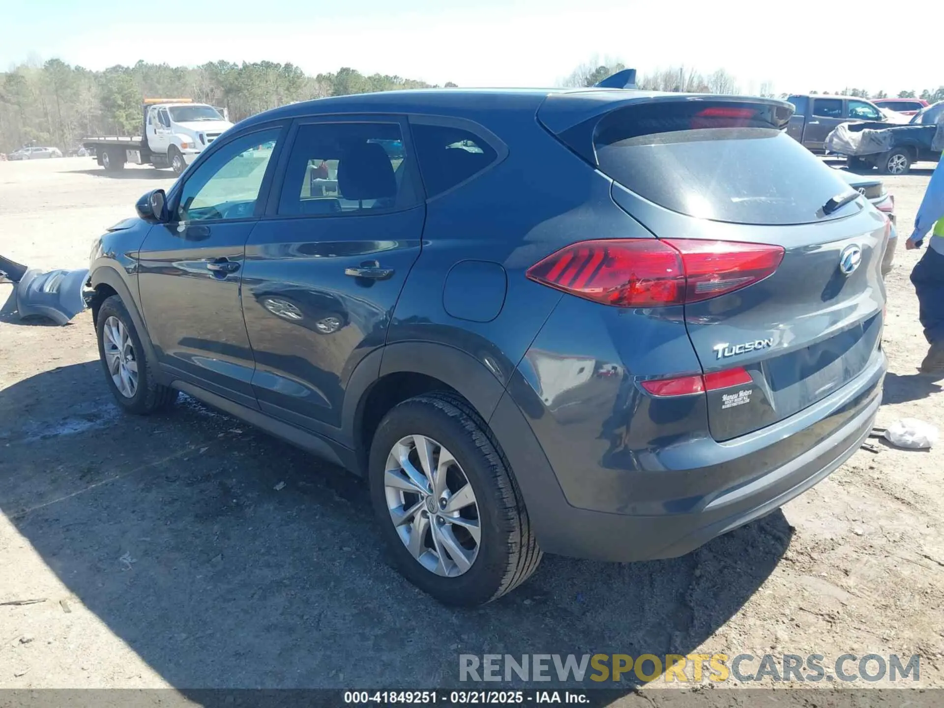 3 Photograph of a damaged car KM8J23A40KU894803 HYUNDAI TUCSON 2019