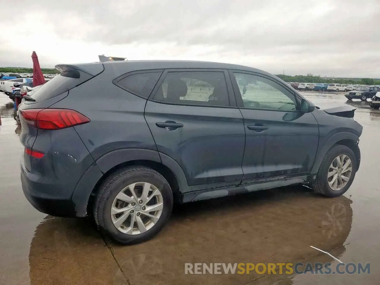 3 Photograph of a damaged car KM8J23A40KU923328 HYUNDAI TUCSON 2019