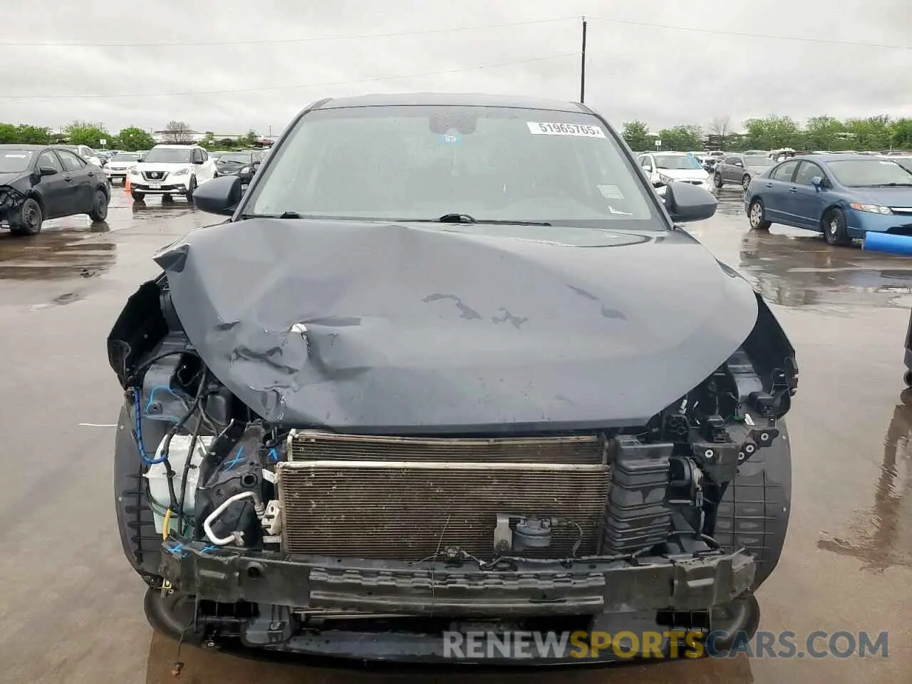 5 Photograph of a damaged car KM8J23A40KU923328 HYUNDAI TUCSON 2019