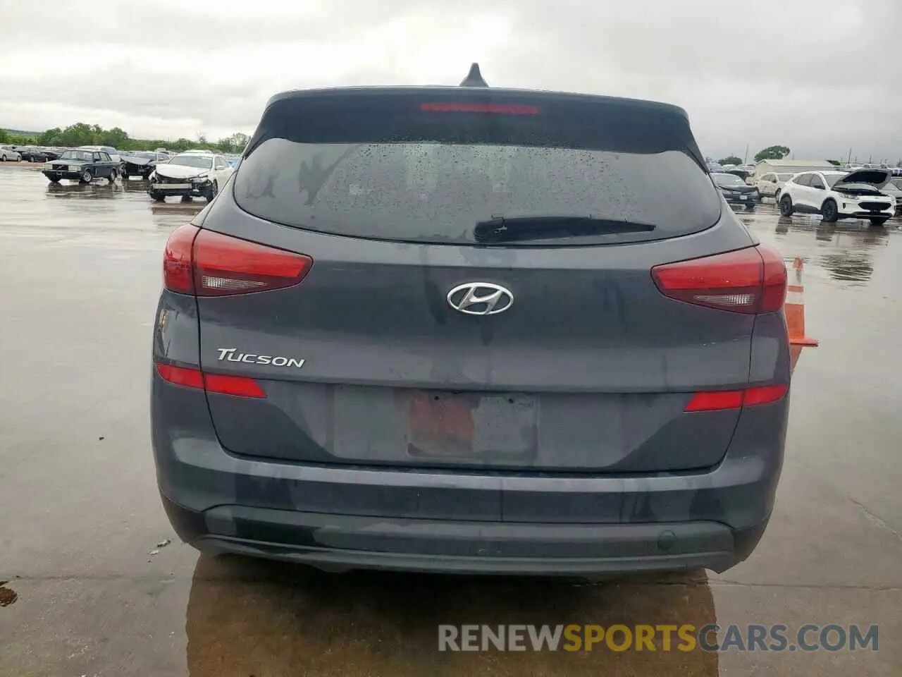 6 Photograph of a damaged car KM8J23A40KU923328 HYUNDAI TUCSON 2019