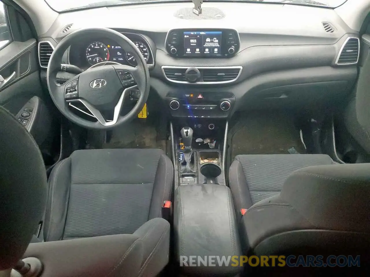 8 Photograph of a damaged car KM8J23A40KU923328 HYUNDAI TUCSON 2019