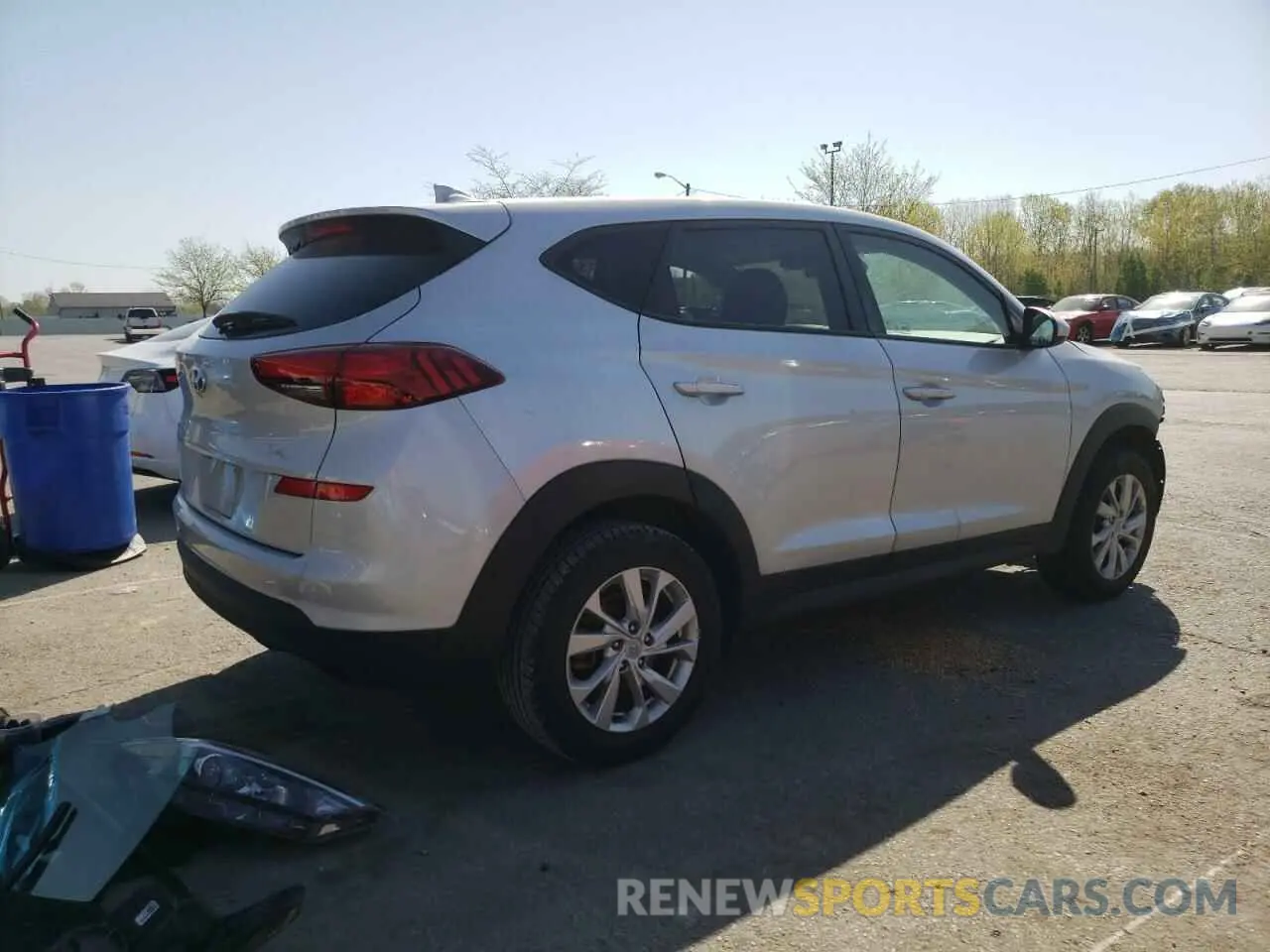 3 Photograph of a damaged car KM8J23A40KU951999 HYUNDAI TUCSON 2019