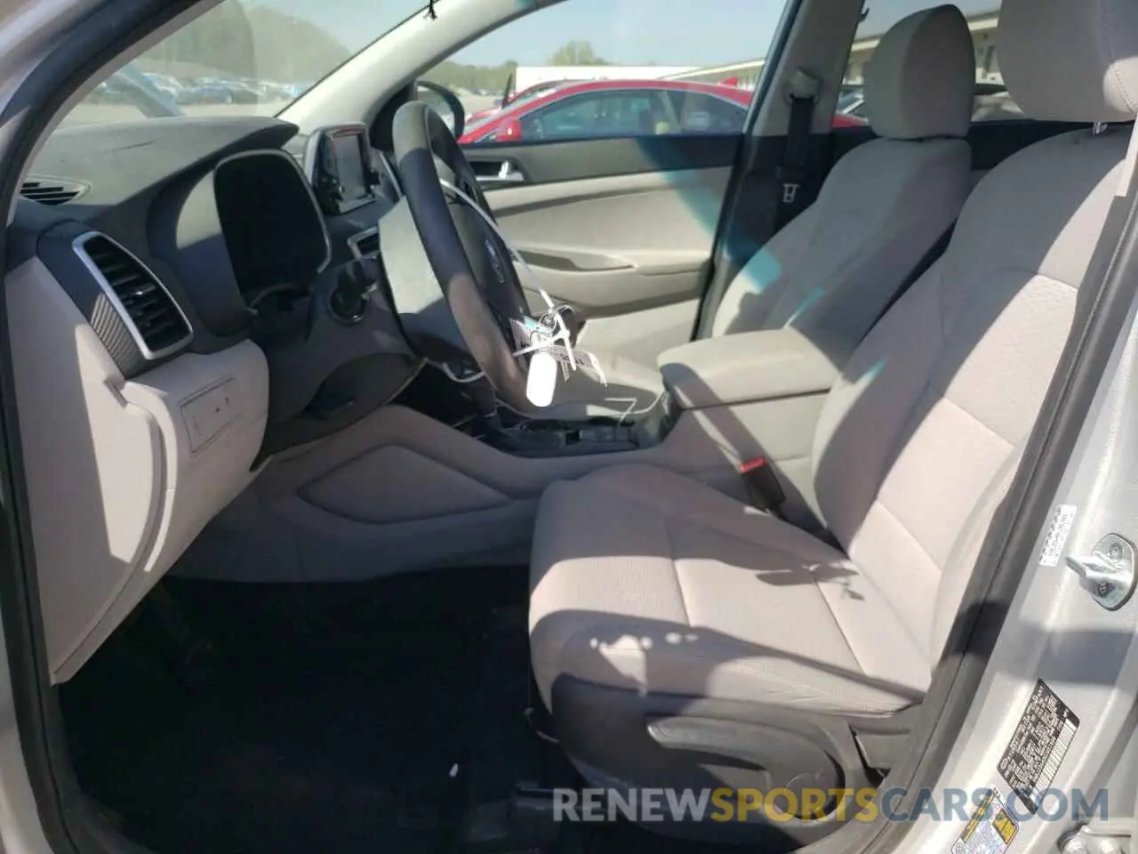 7 Photograph of a damaged car KM8J23A40KU951999 HYUNDAI TUCSON 2019