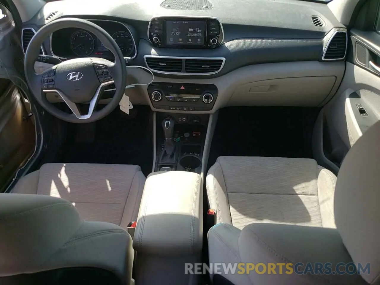 8 Photograph of a damaged car KM8J23A40KU951999 HYUNDAI TUCSON 2019
