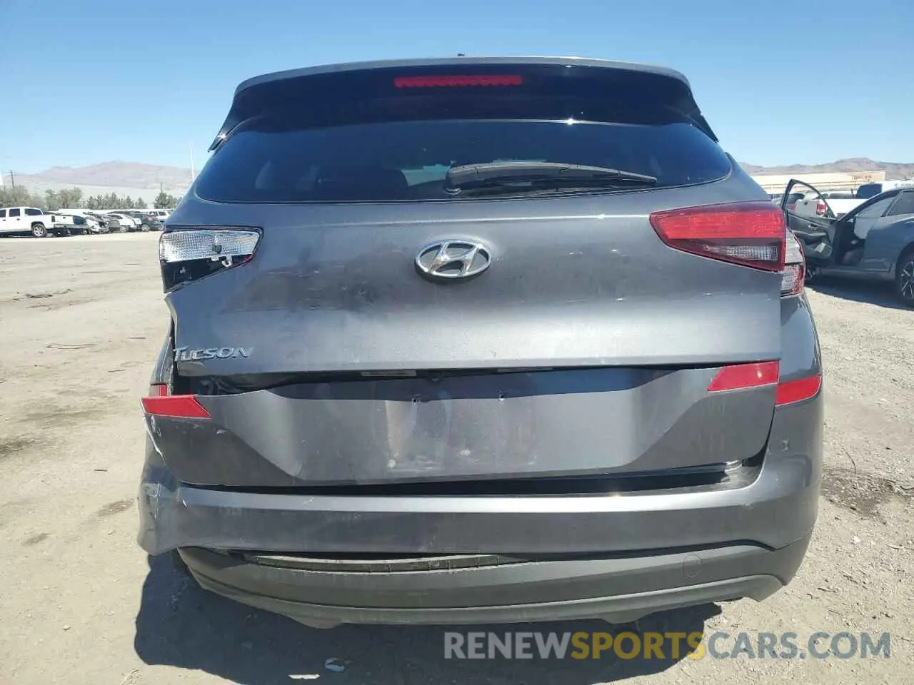 6 Photograph of a damaged car KM8J23A41KU018855 HYUNDAI TUCSON 2019