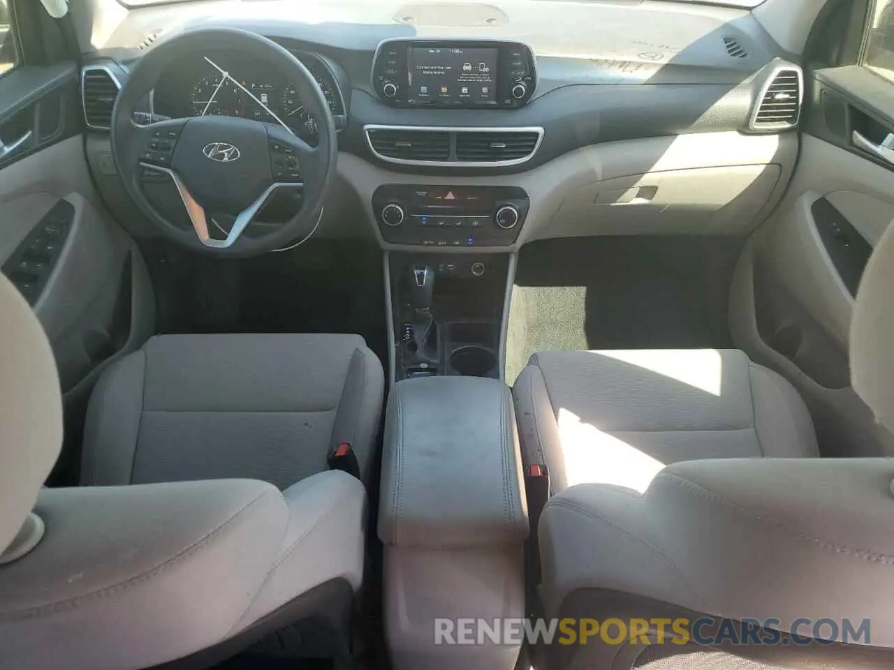 8 Photograph of a damaged car KM8J23A41KU018855 HYUNDAI TUCSON 2019