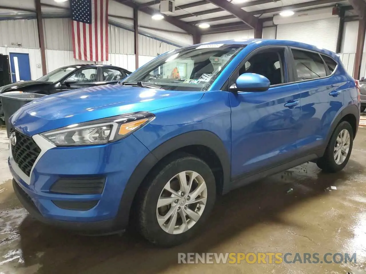 1 Photograph of a damaged car KM8J23A41KU845769 HYUNDAI TUCSON 2019