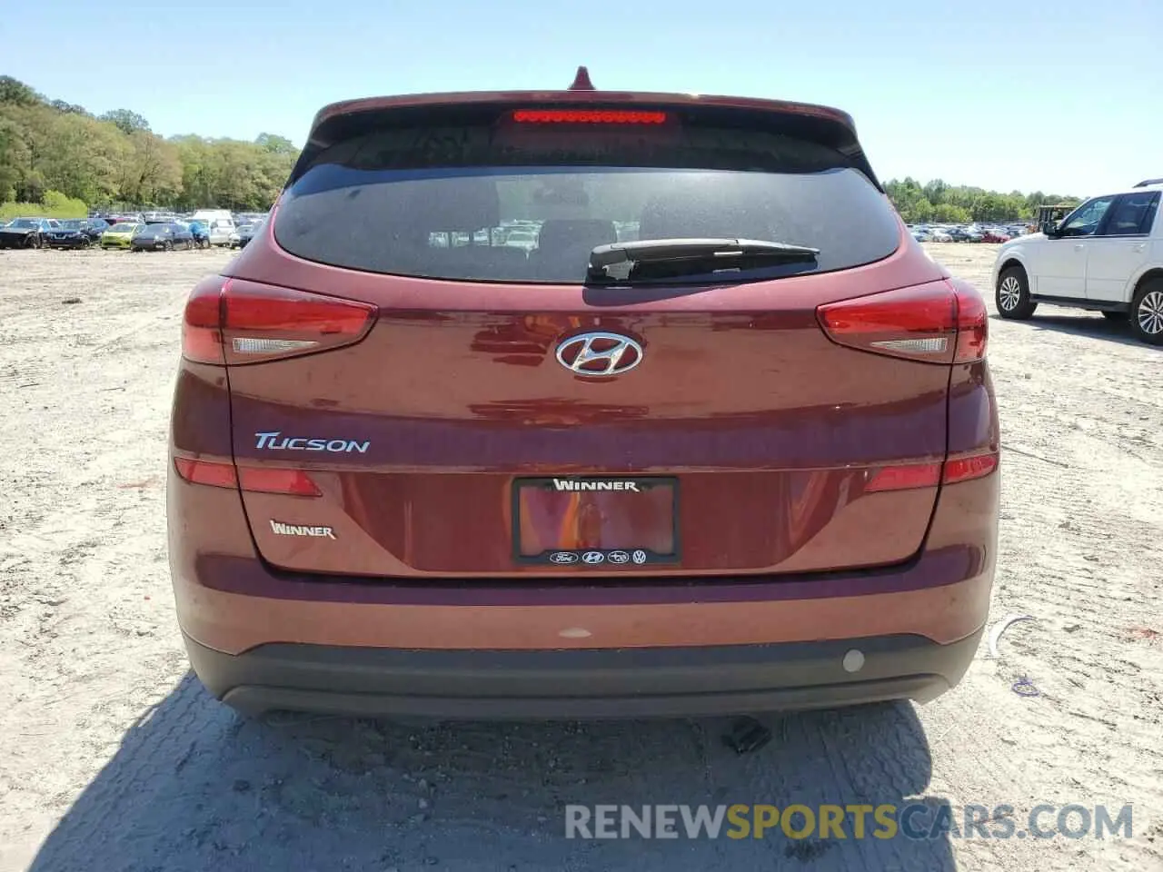 6 Photograph of a damaged car KM8J23A41KU860823 HYUNDAI TUCSON 2019