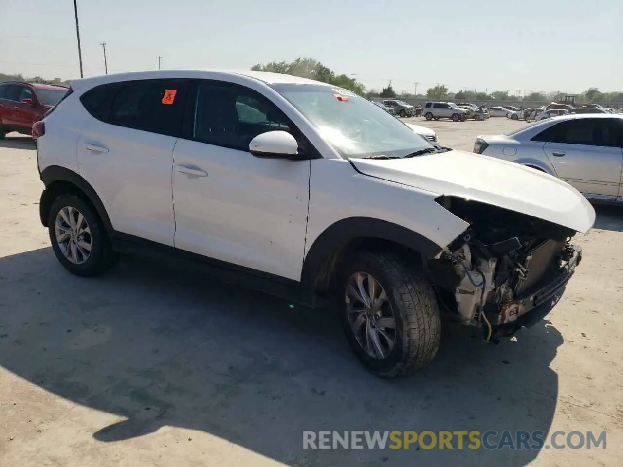 4 Photograph of a damaged car KM8J23A41KU915867 HYUNDAI TUCSON 2019