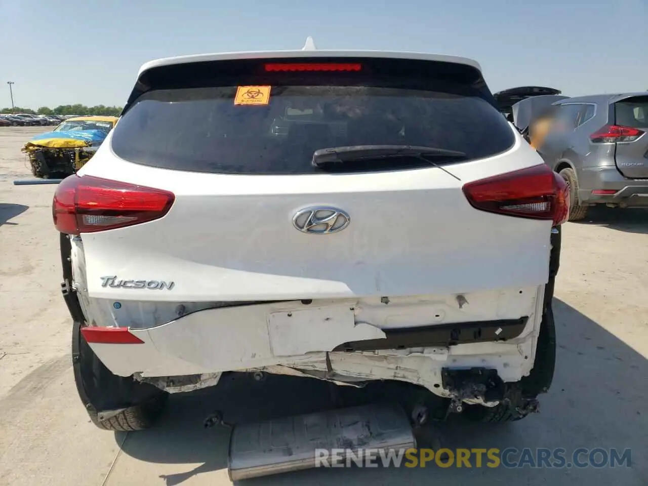 6 Photograph of a damaged car KM8J23A41KU915867 HYUNDAI TUCSON 2019