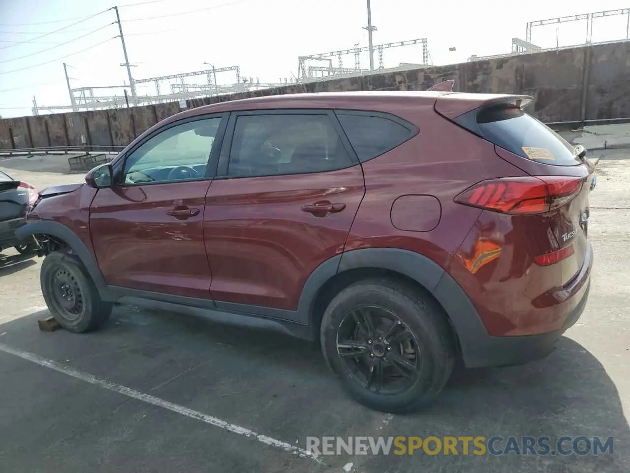 2 Photograph of a damaged car KM8J23A41KU946634 HYUNDAI TUCSON 2019