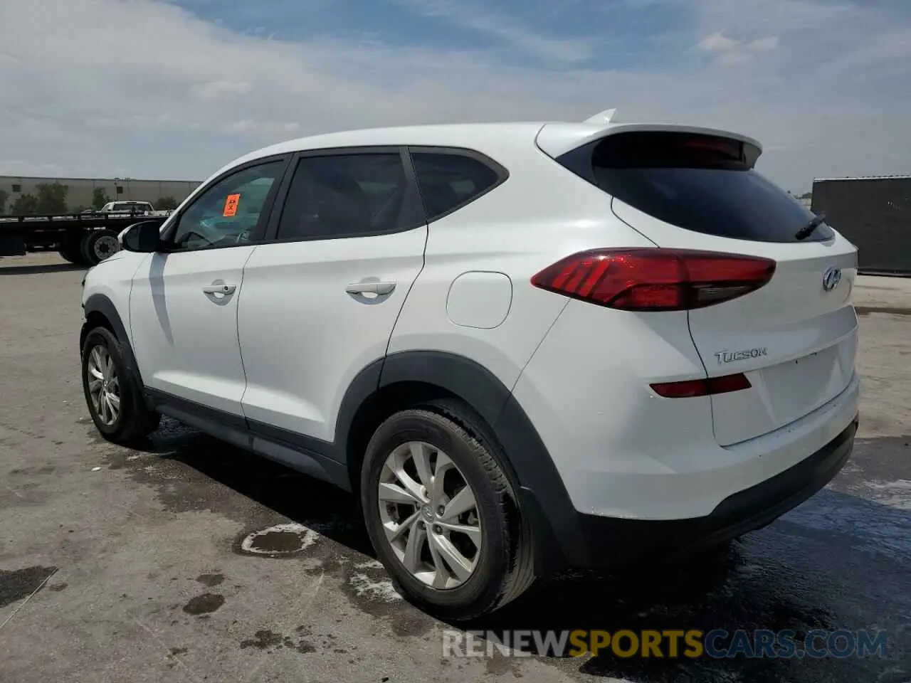 2 Photograph of a damaged car KM8J23A41KU963708 HYUNDAI TUCSON 2019