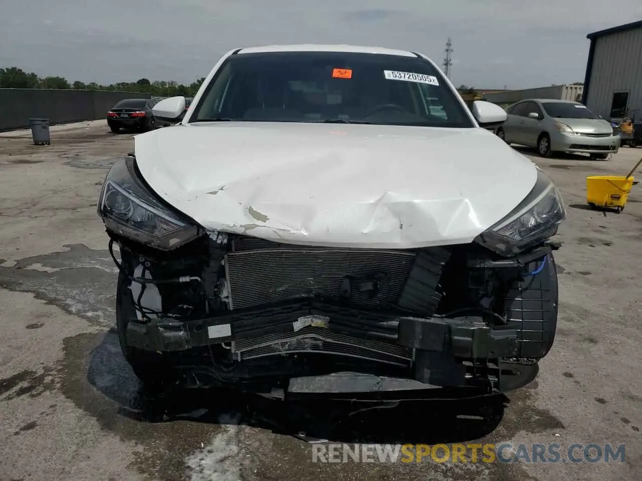 5 Photograph of a damaged car KM8J23A41KU963708 HYUNDAI TUCSON 2019
