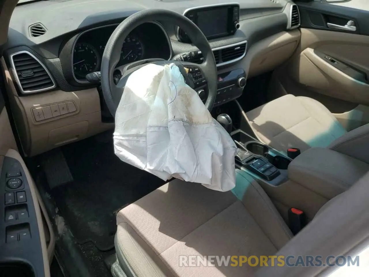 8 Photograph of a damaged car KM8J23A41KU963708 HYUNDAI TUCSON 2019