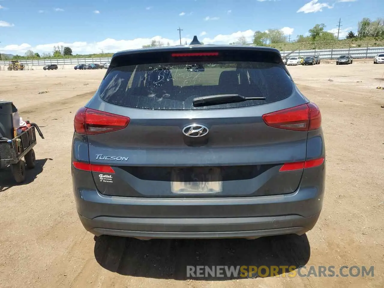 6 Photograph of a damaged car KM8J23A42KU004415 HYUNDAI TUCSON 2019