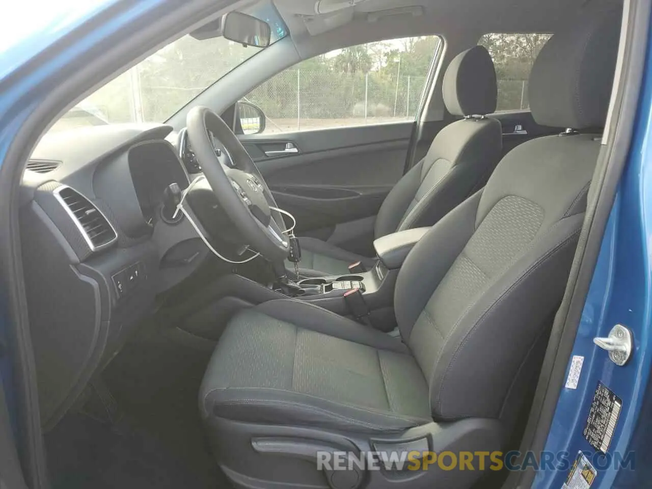 7 Photograph of a damaged car KM8J23A42KU007086 HYUNDAI TUCSON 2019