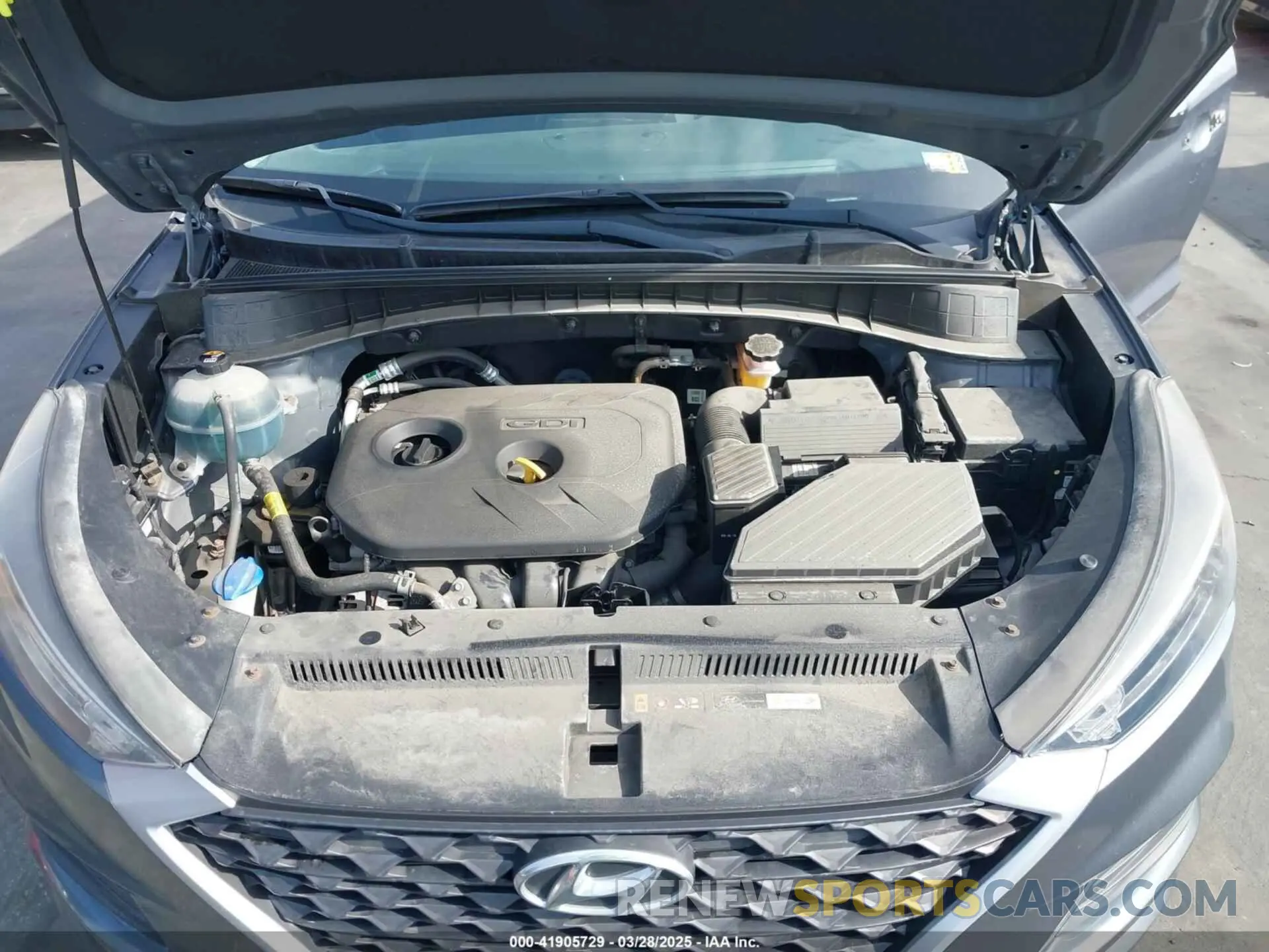 10 Photograph of a damaged car KM8J23A42KU079664 HYUNDAI TUCSON 2019