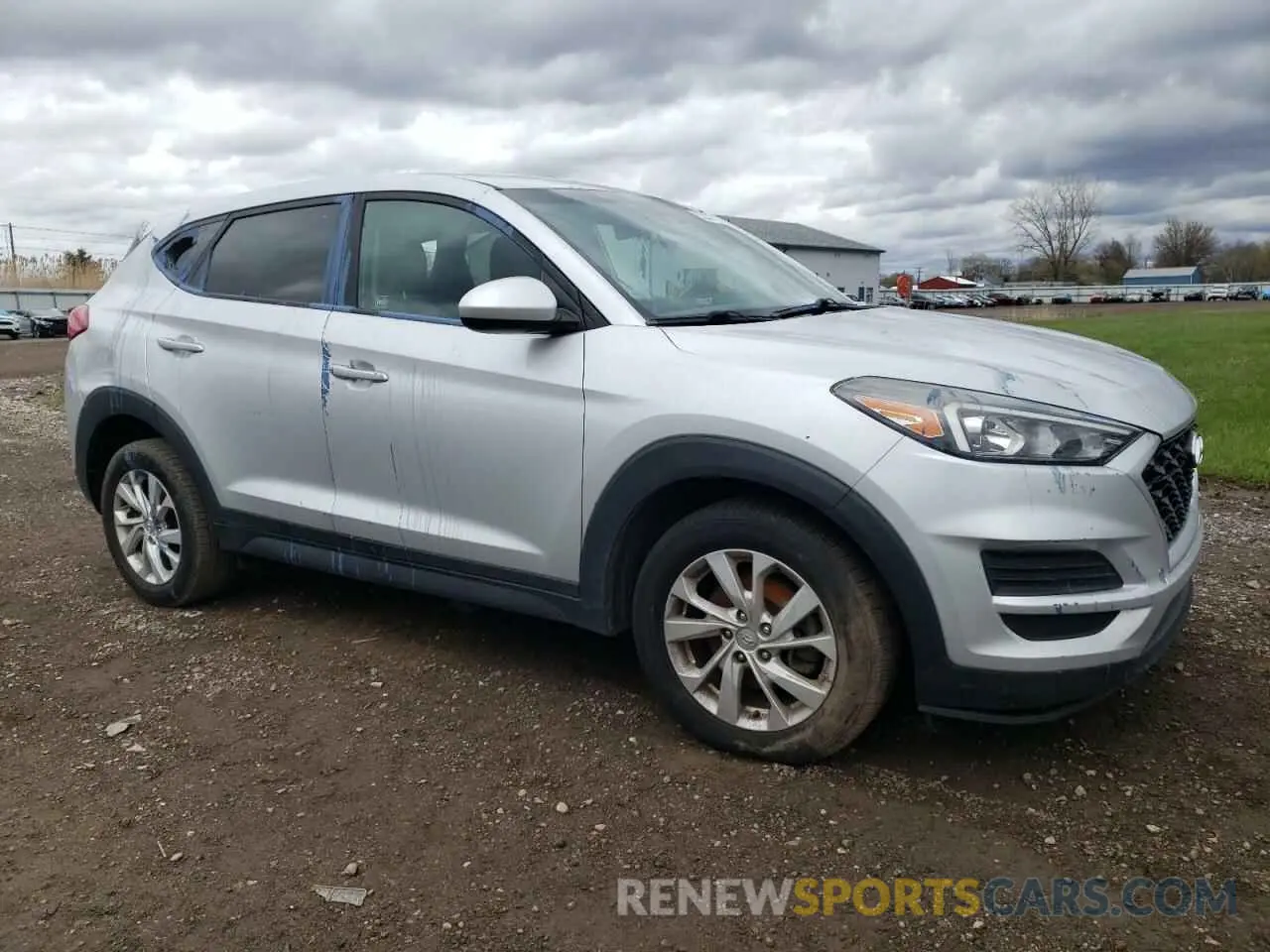 4 Photograph of a damaged car KM8J23A42KU874584 HYUNDAI TUCSON 2019