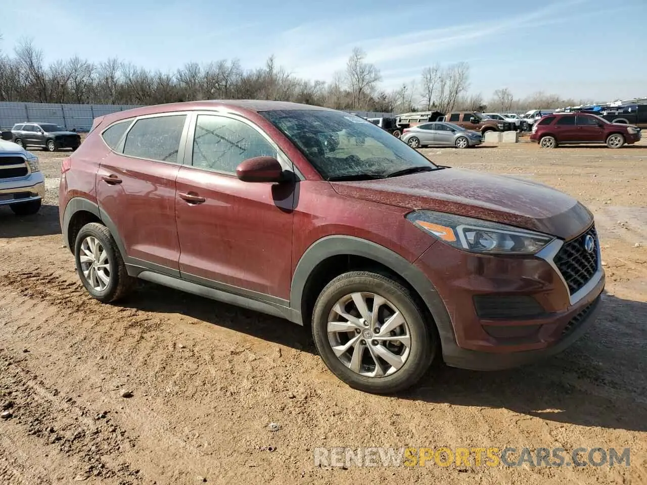 4 Photograph of a damaged car KM8J23A42KU879932 HYUNDAI TUCSON 2019