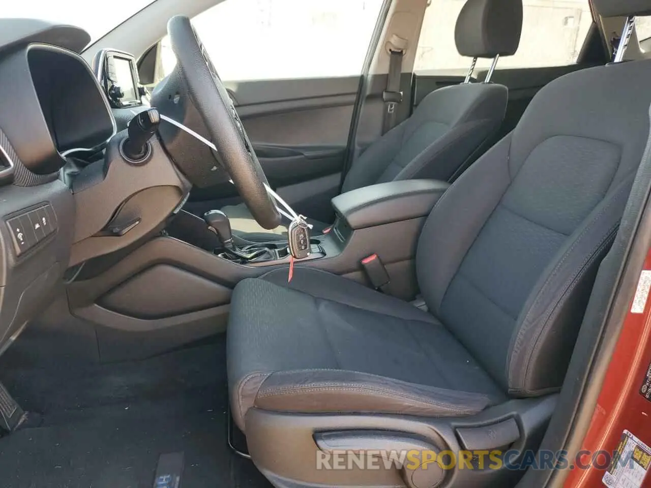 7 Photograph of a damaged car KM8J23A42KU879932 HYUNDAI TUCSON 2019