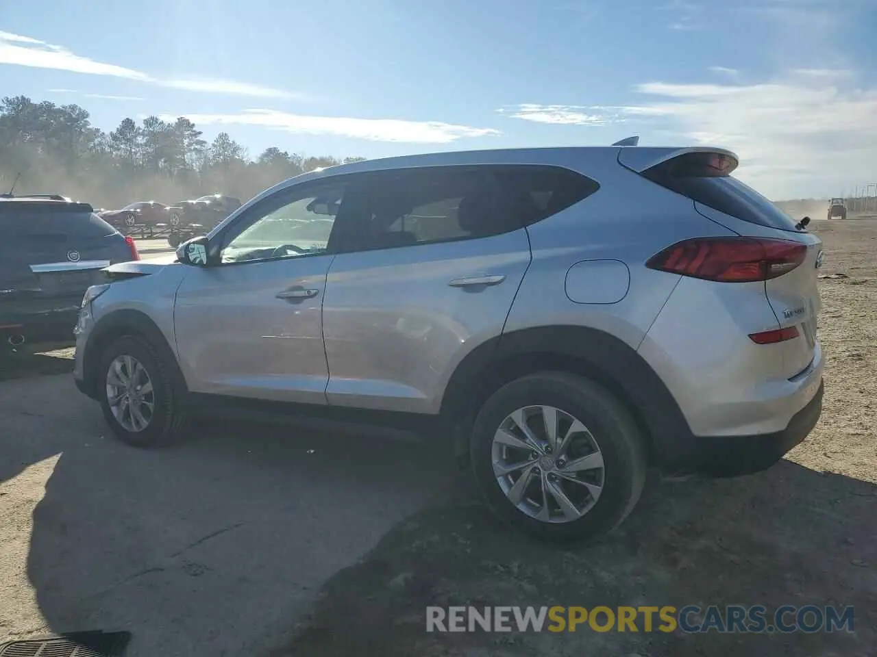 2 Photograph of a damaged car KM8J23A42KU886878 HYUNDAI TUCSON 2019