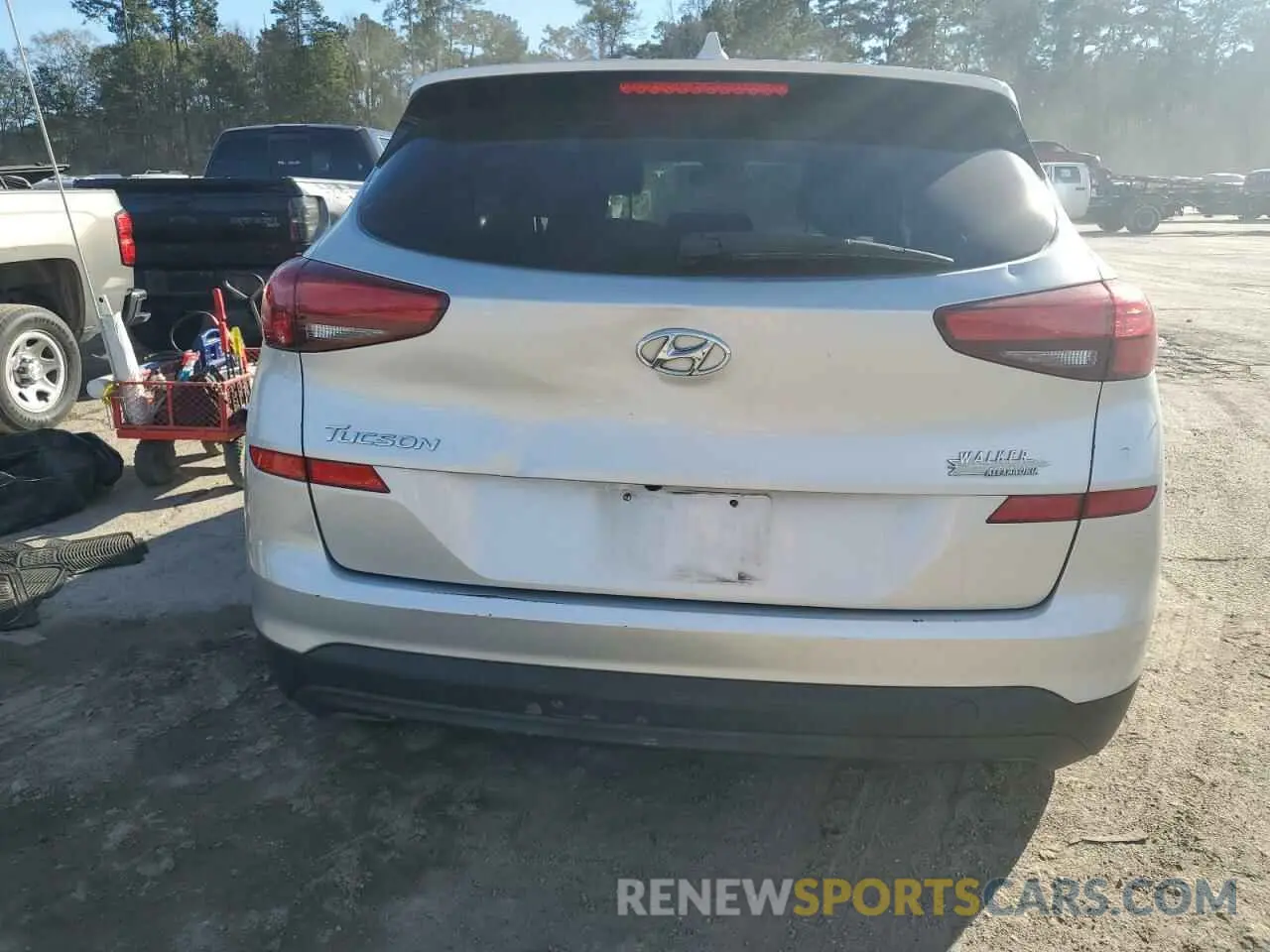 6 Photograph of a damaged car KM8J23A42KU886878 HYUNDAI TUCSON 2019